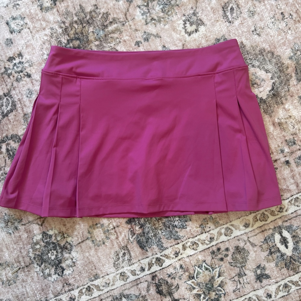 pink golf skort